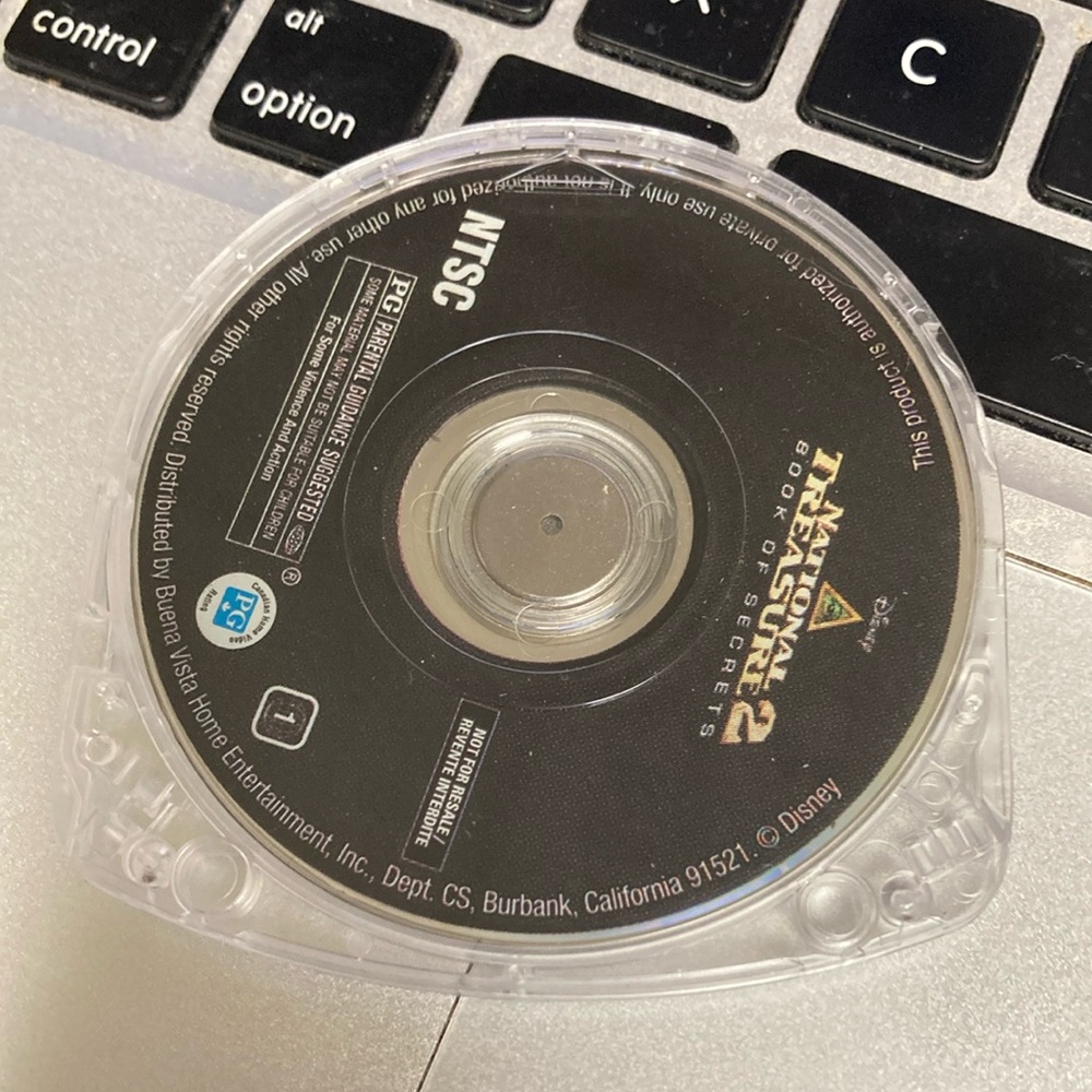 National Treasure 2 UMD Disc - movie for PlayStation PSP